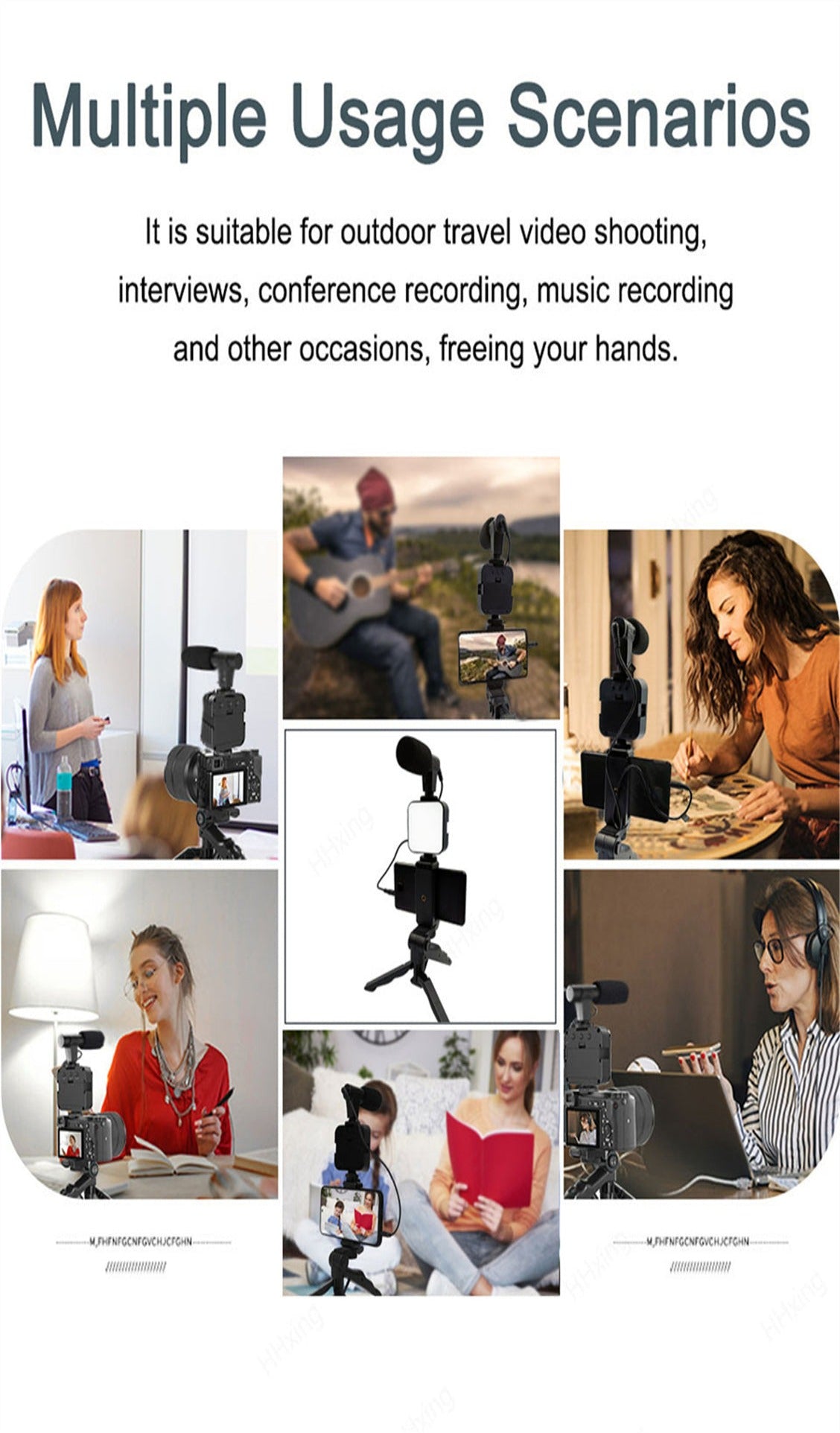 Smartphone & Camera Vlogging Studio Kit