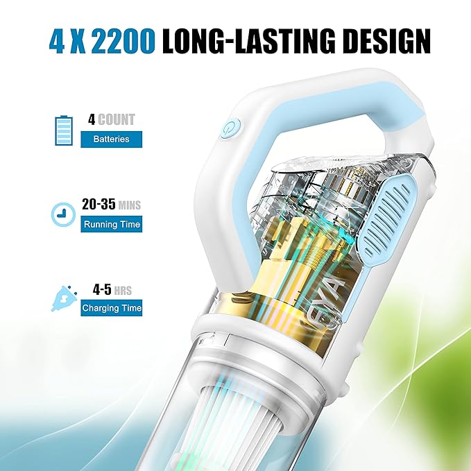 12-in-1 Stick Handheld Vacuum Cleaner