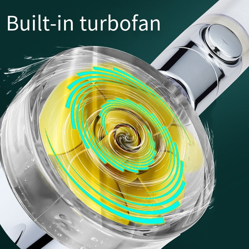 High Pressure Turbocharged Shower Head