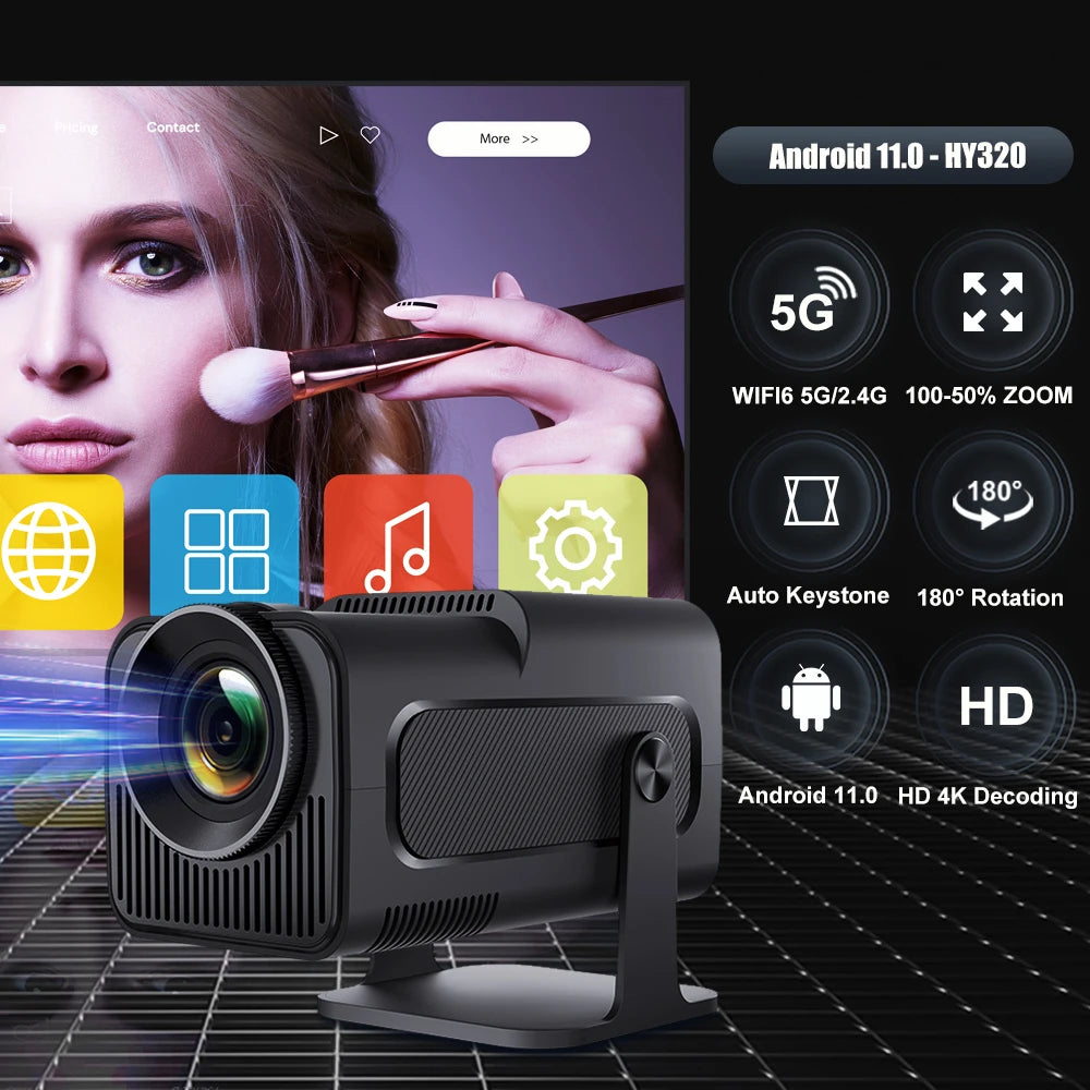 Smart Mini Square Projector