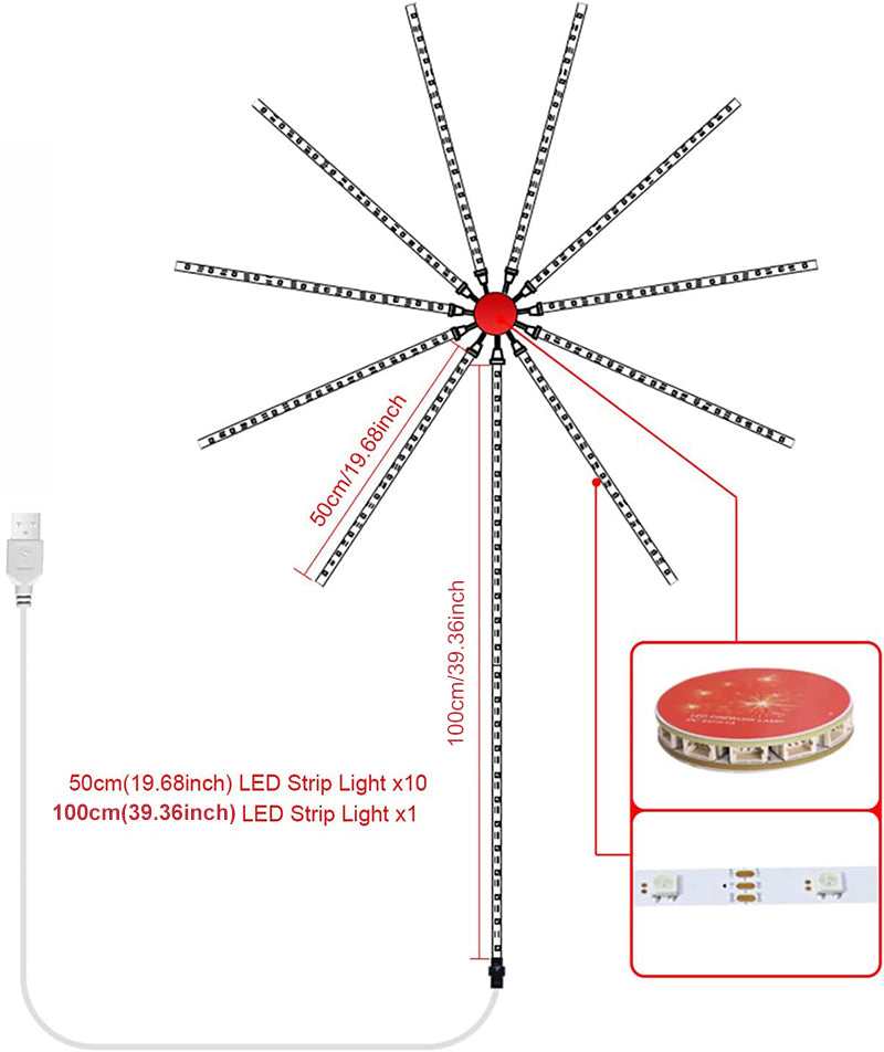 Smart Firework LED Lights